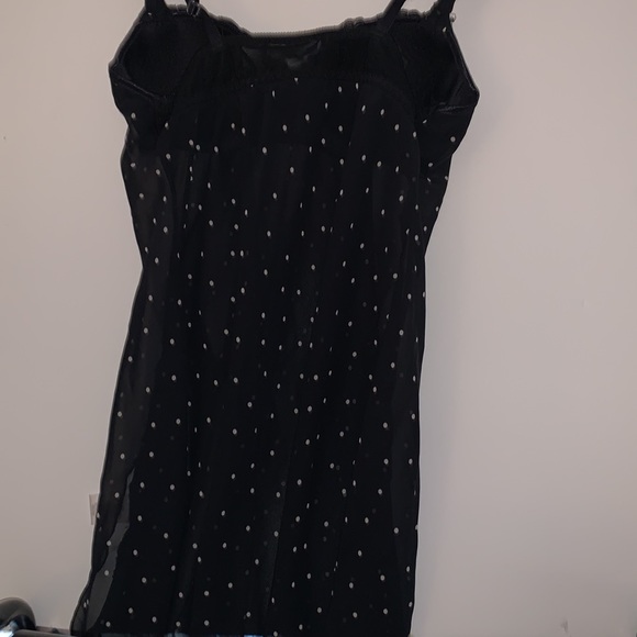 Apt.9 intimates Small black w/white polka dots. Adjustable straps in back. - Picture 2 of 7